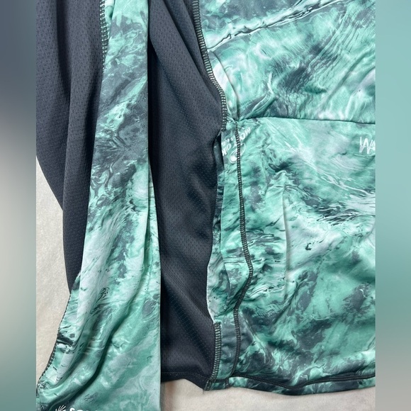 HABIT Mossy Oak Fishing Solar-Factor Performance Factor Lightweight LS Hoodie - Picture 7 of 11